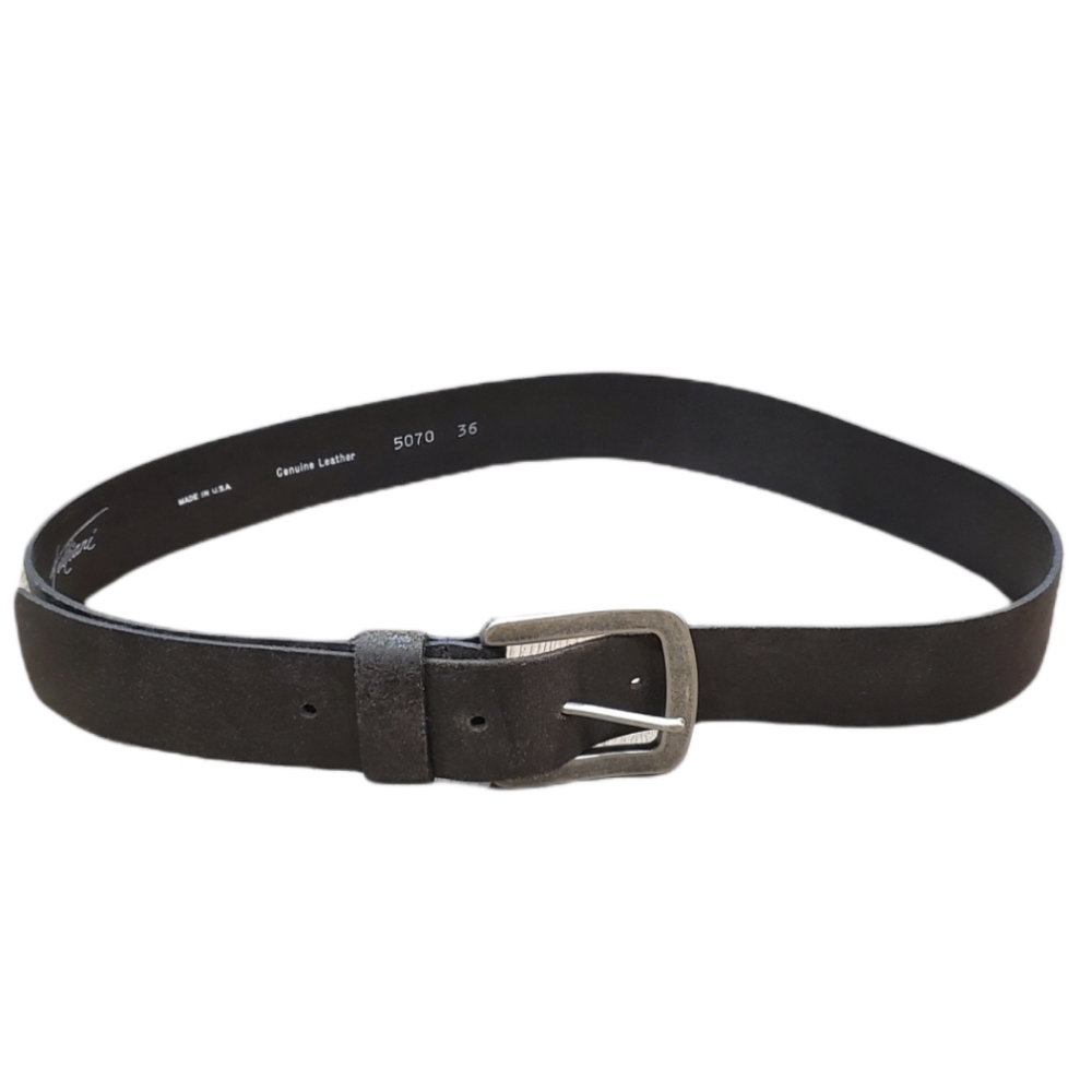 Tulliani Men's Vintage Leather Belt 36